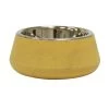 Croci - Bol En Bamboo Et Acier TIERRA Jaune Pour Chien - 472ml