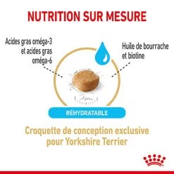 Royal Canin - Croquettes Yorkshire Terrier Adult 8+ Pour Chiens Seniors - 1,5Kg -Pet Soldes 74335