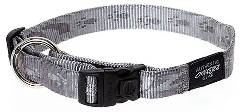 Rogz - Collier En Nylon Gris Pour Chiens - L 1 Rogz - Collier En Nylon Gris Pour Chiens - L