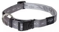 Rogz - Collier En Nylon Gris Pour Chiens - XL