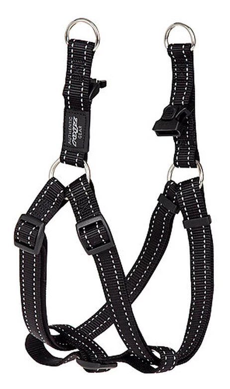 Rogz - Harnais Utility Noir Pour Chien - 37x2cm 1 Rogz - Harnais Utility Noir Pour Chien - 37x2cm
