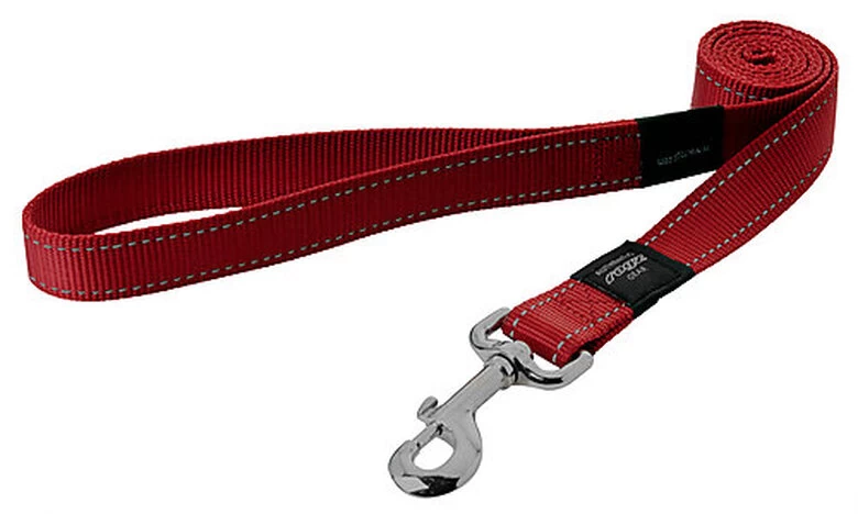Rogz - Laisse Utility Rouge Pour Chiens - 120x2,5cm 1 Rogz - Laisse Utility Rouge Pour Chiens - 120x2,5cm