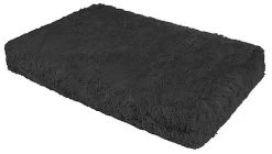 Wouapy - Matelas Moelleux Noir Pour Chiens - 100cm
