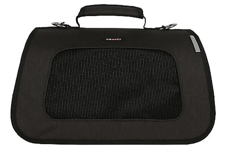 Wouapy - Sac De Transport Pliable Noir Pour Chiens - 40x24x25cm 1 Wouapy - Sac De Transport Pliable Noir Pour Chiens - 40x24x25cm