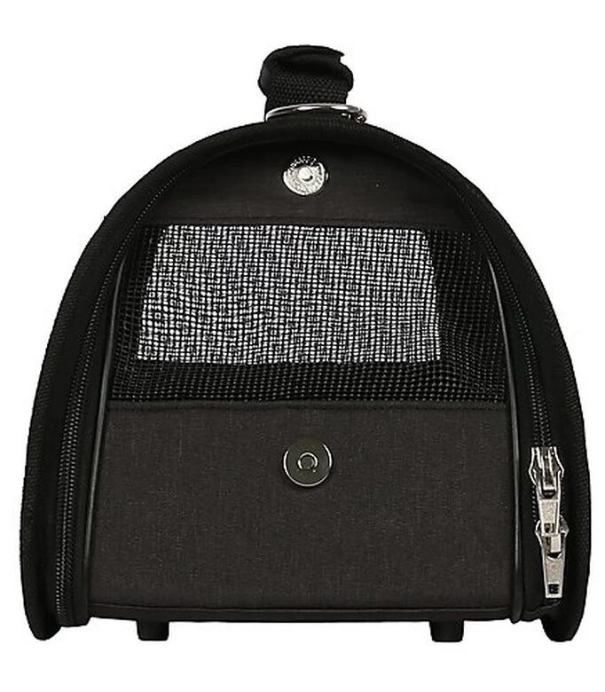 Wouapy - Sac De Transport Pliable Noir Pour Chiens - 40x24x25cm 2 Wouapy - Sac De Transport Pliable Noir Pour Chiens - 40x24x25cm – Image 2