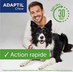 Adaptil - Bouchées Moelleuses D'Appaisement Adaptil Chew Pour Chiens - X30 -Pet Soldes 75216