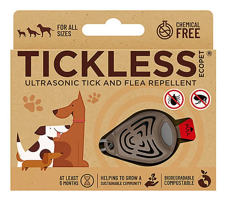 Tickless - Médaillon Ecopet Antiparasitaire Ultrason Pour Chiens Et Chats - 3,8cm 1 Tickless - Médaillon Ecopet Antiparasitaire Ultrason Pour Chiens Et Chats - 3,8cm