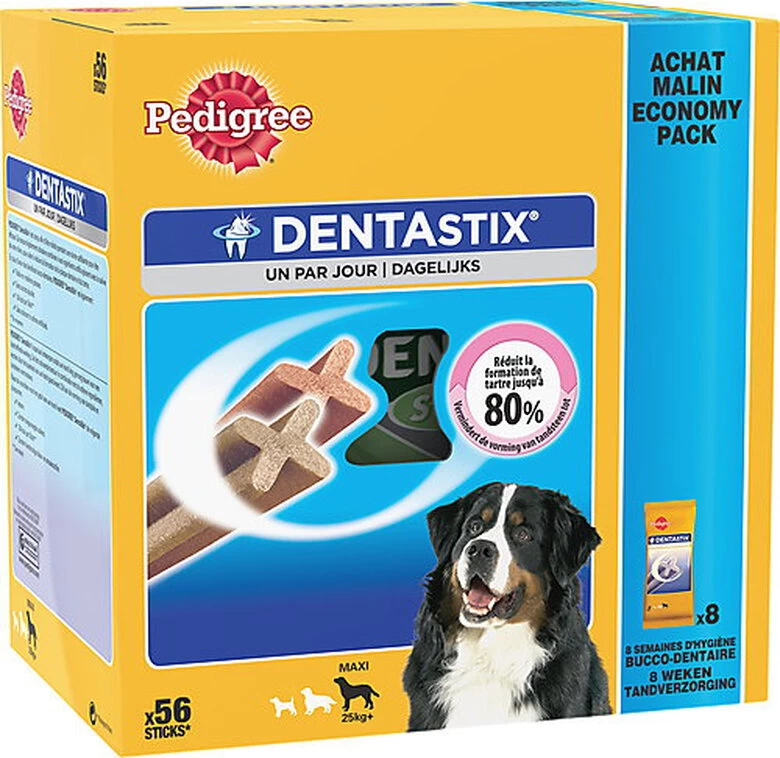Pedigree - Friandises Dentastix De 56 Sticks Pour Chien De Grande Taille - 2,16Kg 1 Pedigree - Friandises Dentastix De 56 Sticks Pour Chien De Grande Taille - 2,16Kg